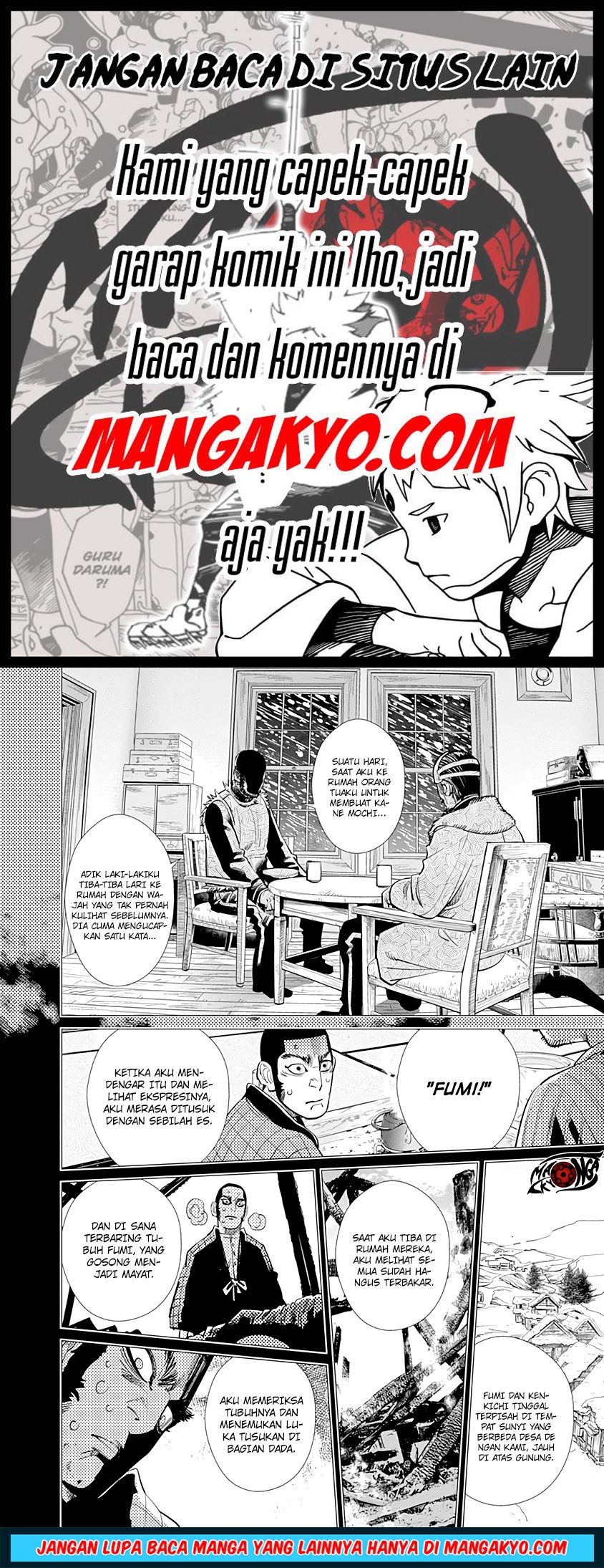 Golden Kamuy Chapter 75 Gambar 9